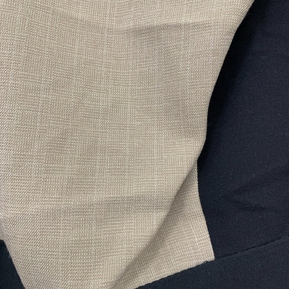 BCX‎ Dress NWT Black and Tan Color Block Sleeveless (No Belt) Size 9 - Picture 3 of 11